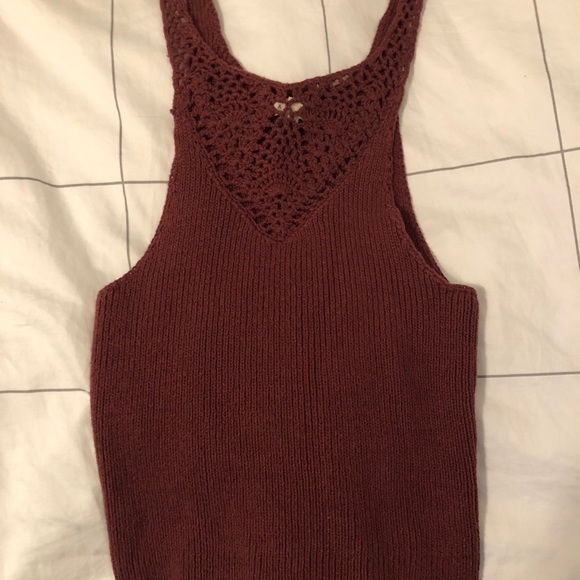 La Hearts Tops - LA Hearts Crochet Tank